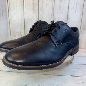 Nunn Bush Westfield Oxfords Men Sz 12 M Black Comfort Gel Leather Dress Shoes